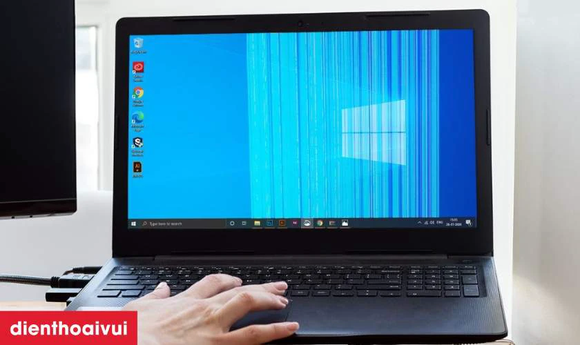 Dấu hiệu m&agrave;n h&igrave;nh laptop HP Pavilion 14 AL bị lỗi cần thay ngay