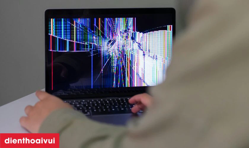 C&aacute;ch nhận biết m&agrave;n h&igrave;nh laptop HP Pavilion 14 AM bị hỏng