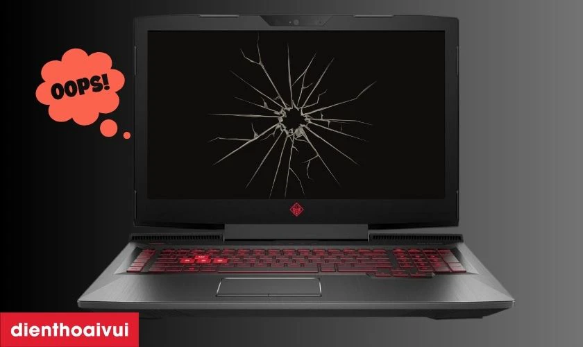 C&aacute;ch nhận biết m&agrave;n h&igrave;nh laptop HP Pavilion 14 CE3006TU bị hỏng