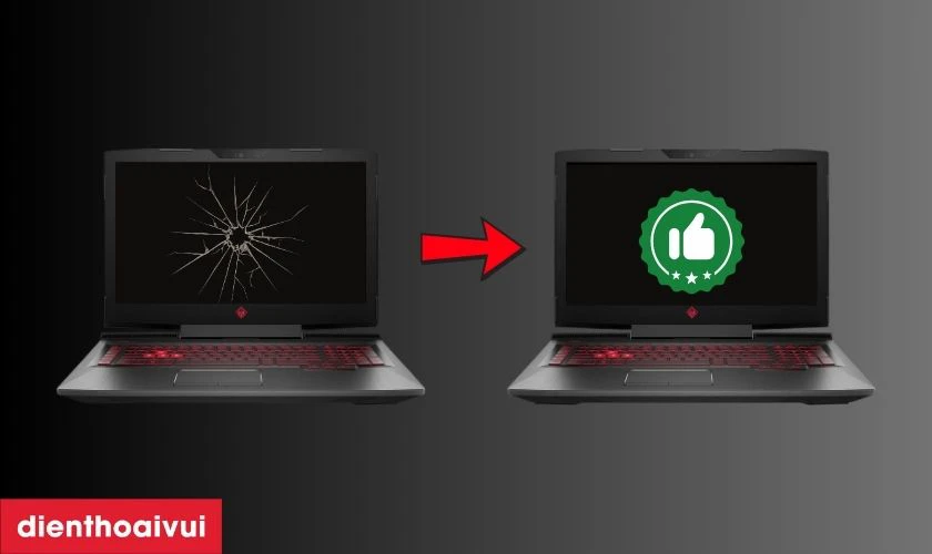 Khi n&agrave;o bắt buộc phải thay m&agrave;n h&igrave;nh laptop HP Pavilion 14 CE3006TU?