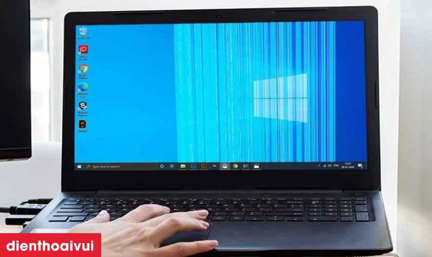 Dấu hiệu cần thay màn hình laptop HP Pavilion 15 DA0058TU