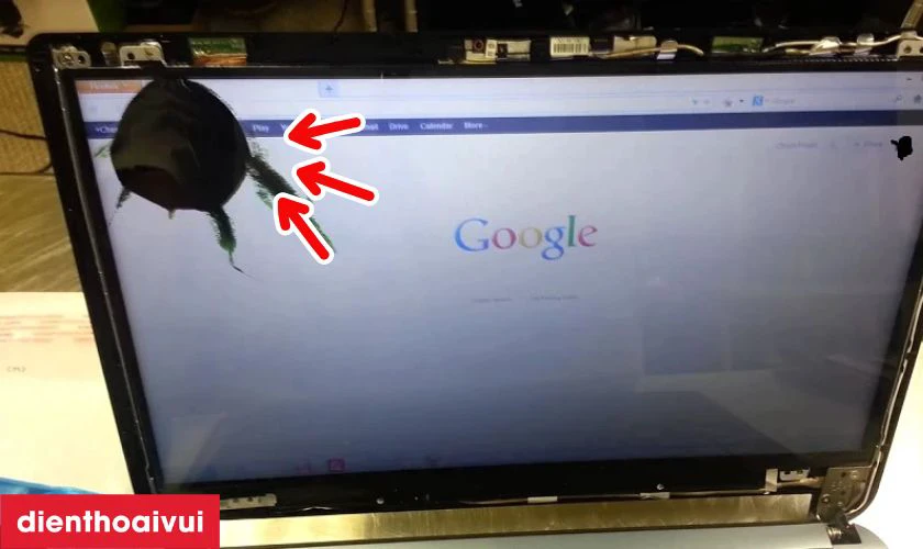 Dấu hiệu m&agrave;n h&igrave;nh laptop HP Pavilion 15 Series bị lỗi cần thay ngay