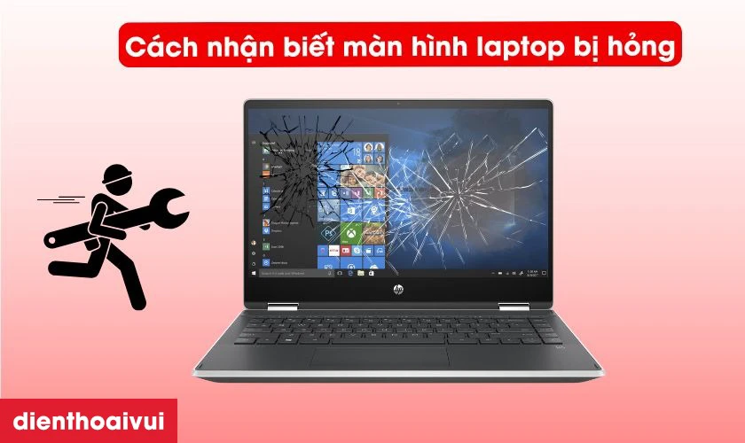 Thay màn hình laptop HP Pavilion X360 14 DH