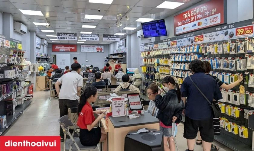 Thay m&agrave;n h&igrave;nh laptop HP Pavilion X360 15 CR0088CL ch&iacute;nh h&atilde;ng, gi&aacute; tốt tại Điện Thoại Vui