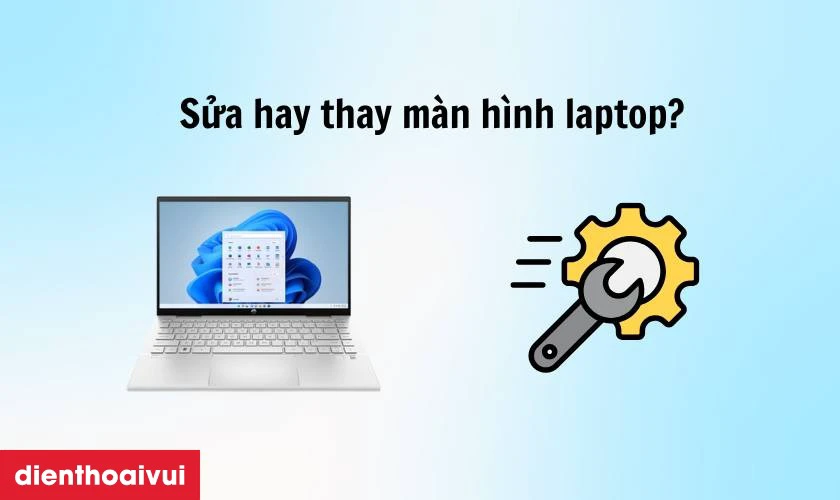 Thay m&agrave;n h&igrave;nh laptop HP Pavilion X360 Convertible 14 DY0163TU