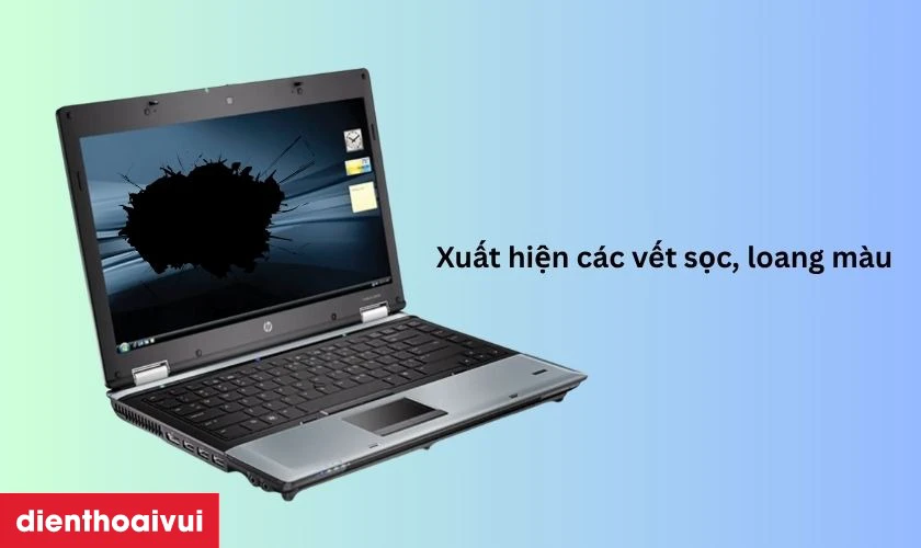 Dấu hiệu cần thay màn hình laptop HP Probook 6540B