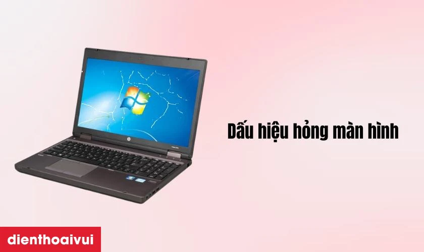 Dấu hiệu cần thay màn hình laptop HP Probook 6570B