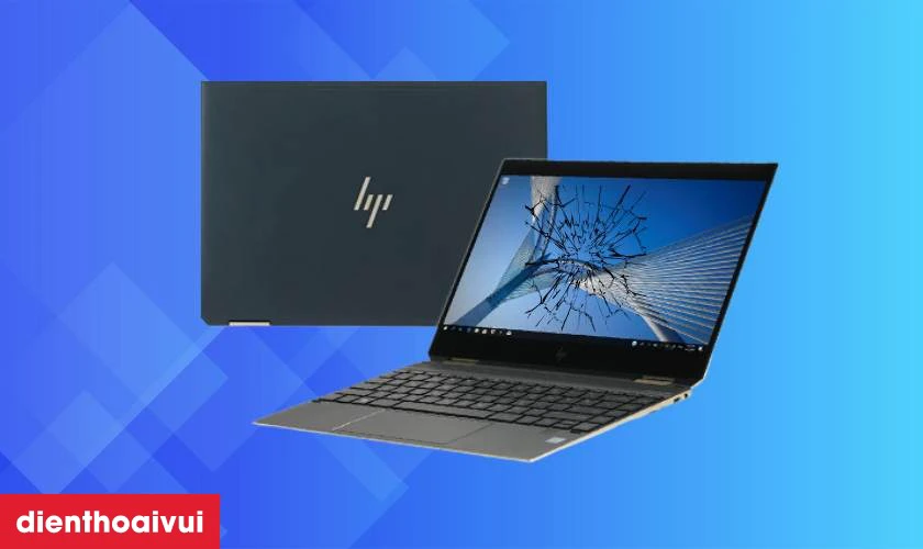 Cách nhận biết màn hình laptop HP Spectre X360 13 AP0087TU bị hỏng