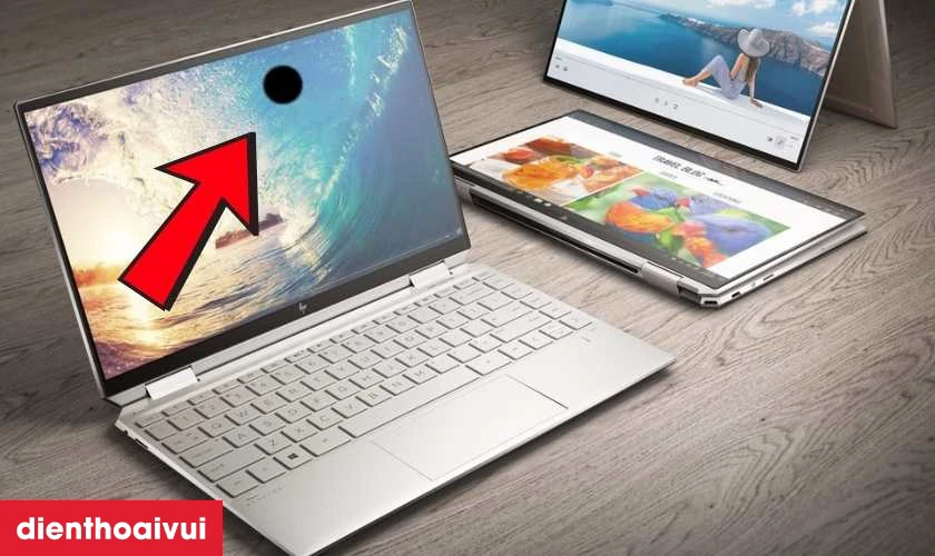 Dấu hiệu m&agrave;n h&igrave;nh laptop HP Spectre X360 13-AW bị lỗi cần thay ngay