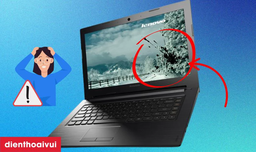 Dấu hiệu cần thay màn hình laptop Lenovo Ideapad G40-70