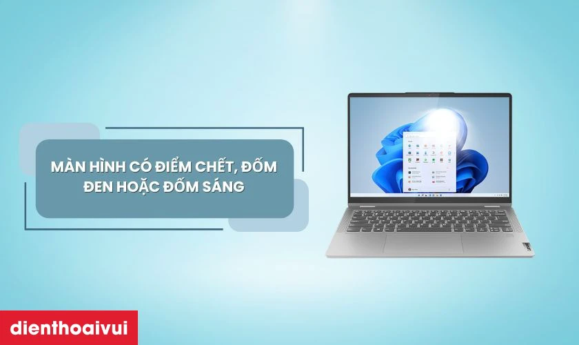 Dấu hiệu cần thay màn hình laptop Lenovo Ideapad Slim 5 14ABR8