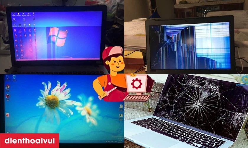 Dấu hiệu cần thay màn hình laptop MSI Modern 14 C11M