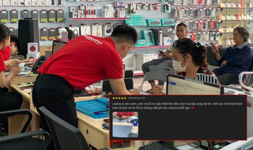 Chọn cửa hàng có nhiều đánh giá tốt