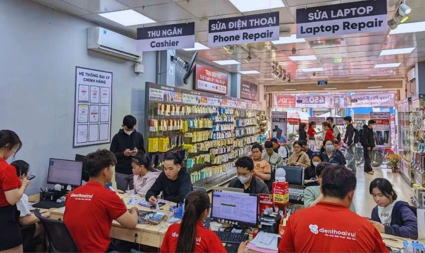 Ưu điểm khi thay màn hình laptop quận Hai Bà Trưng tại Điện Thoại Vui