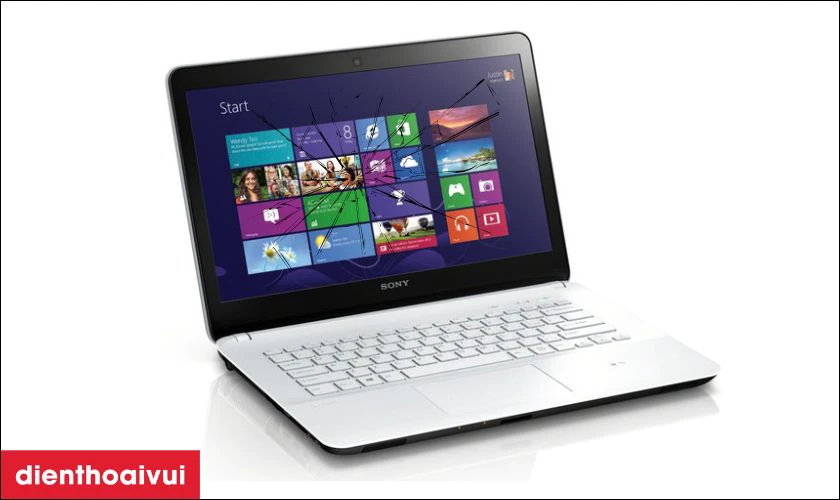 Dấu hiệu cần thay màn hình laptop Sony Vaio SVF14A