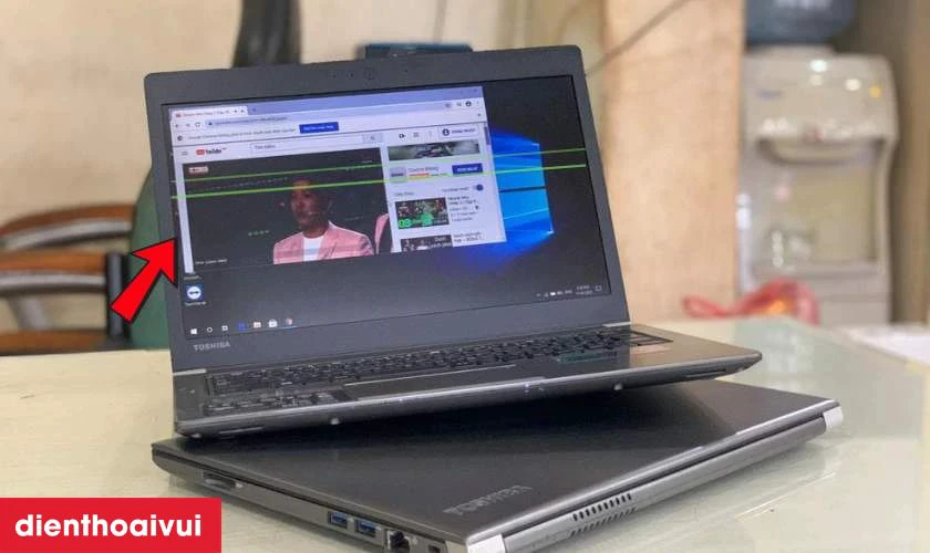 Dấu hiệu cần thay màn hình laptop Toshiba Satellite L510