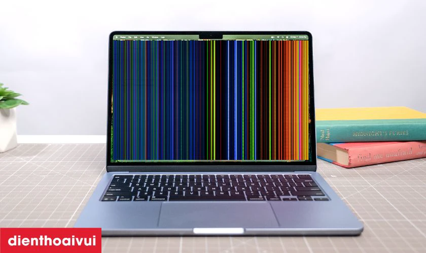 Dấu hiệu màn hình MacBook MacBook Air M1 2020 13 inch A2337 bị hỏng cần thay