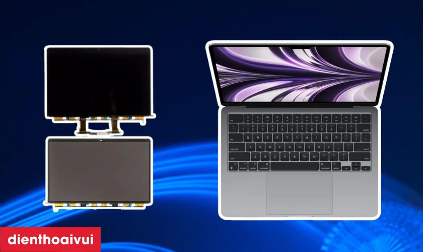 Đặc điểm màn hình MacBook Air M2 2022 13 inch A2681