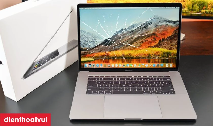 Dấu hiệu cần thay màn hình Macbook Pro 15 inch 2017 A1707 nguyên khung chính hãng GEN A