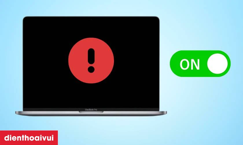 Dấu hiệu màn hình MacBook Pro 2016 bị hỏng