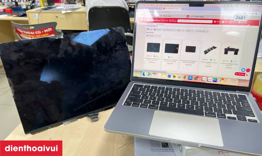 Kiểm tra lại MacBook Pro 2019 sau khi thay màn hình mới