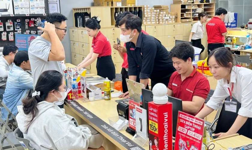 Quy trình thay màn hình MacBook quận Hai Bà Trưng tại Điện Thoại Vui