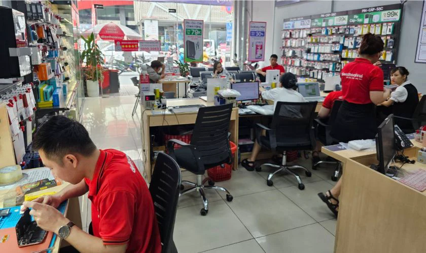 Quy trình thay màn hình MacBook Quận Tân Bình tại Điện Thoại Vui