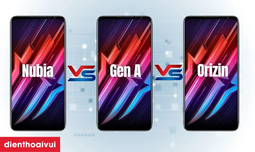 o sánh về các loại màn hình Nubia Red Magic 6 hiện nay