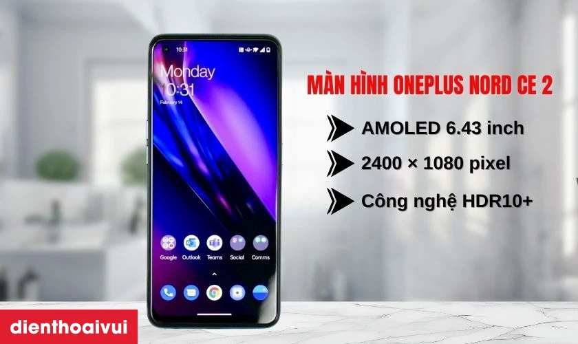 Thay m&agrave;n h&igrave;nh OnePlus Nord CE 2