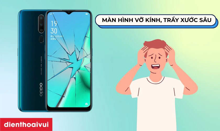 Dấu hiệu cần thay màn hình Oppo A11