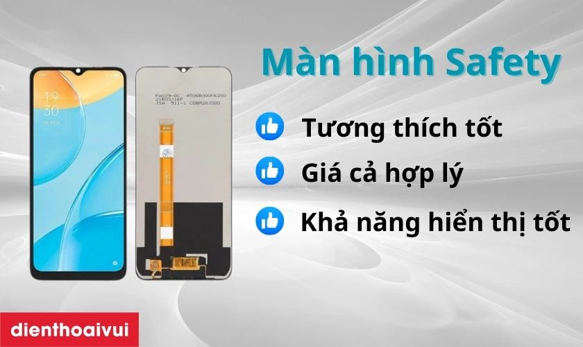 Màn hình Safety thay cho OPPO A15 có tốt không?