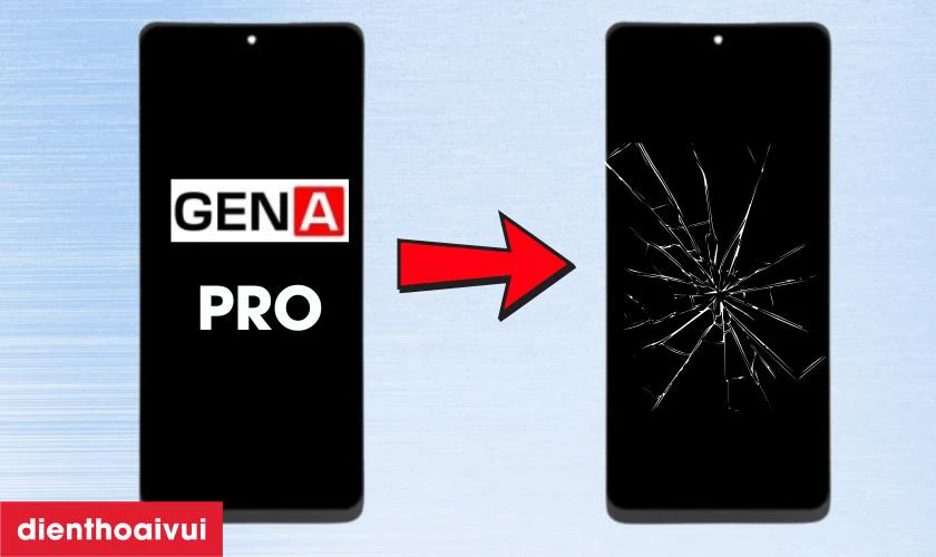 Màn hình Oppo A3X GENA loại Pro là gì?