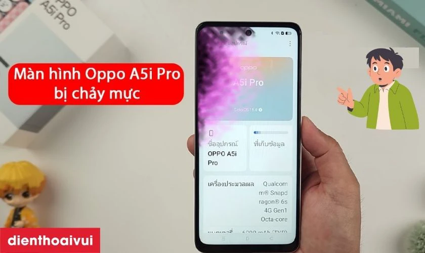 Khi n&agrave;o cần thay m&agrave;n h&igrave;nh Oppo A5i Pro?