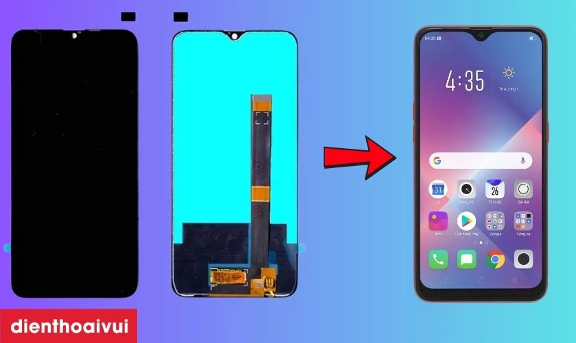 Màn hình OPPO A5s hãng Safety là gì?