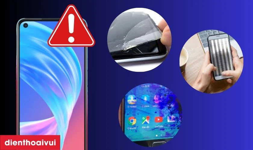 Các dấu hiệu nhận biết bạn cần thay màn hình OPPO A72 mới