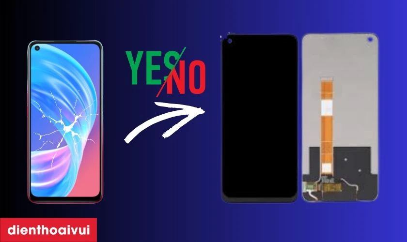 Có nên thay màn hình OPPO A72 không?