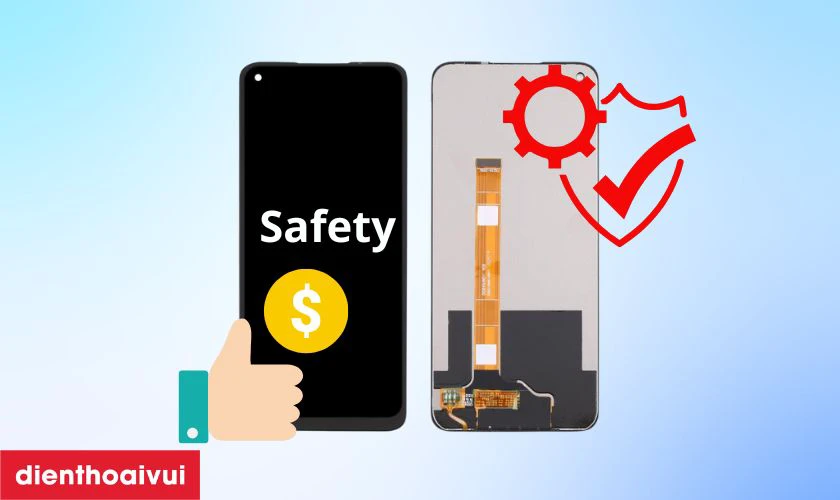 Có nên thay màn hình OPPO A72 hãng Safety không?