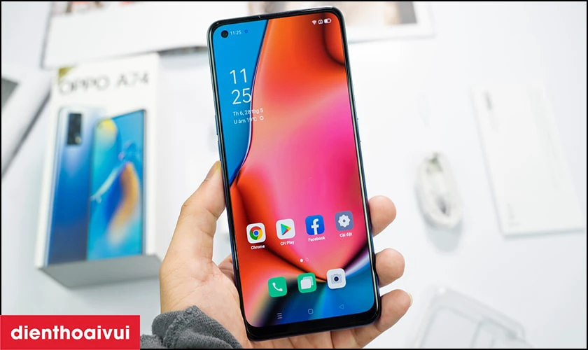 Tổng quan về công nghệ màn hình của điện thoại OPPO A74 5G