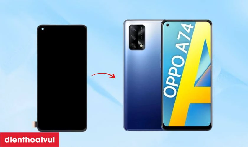 Màn hình chính hãng GENA loại A+ thay cho Oppo A74 4G có tốt không?