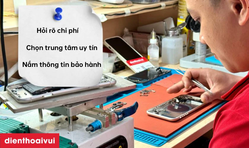 Cần lưu ý gì khi thay màn hình OPPO A8?