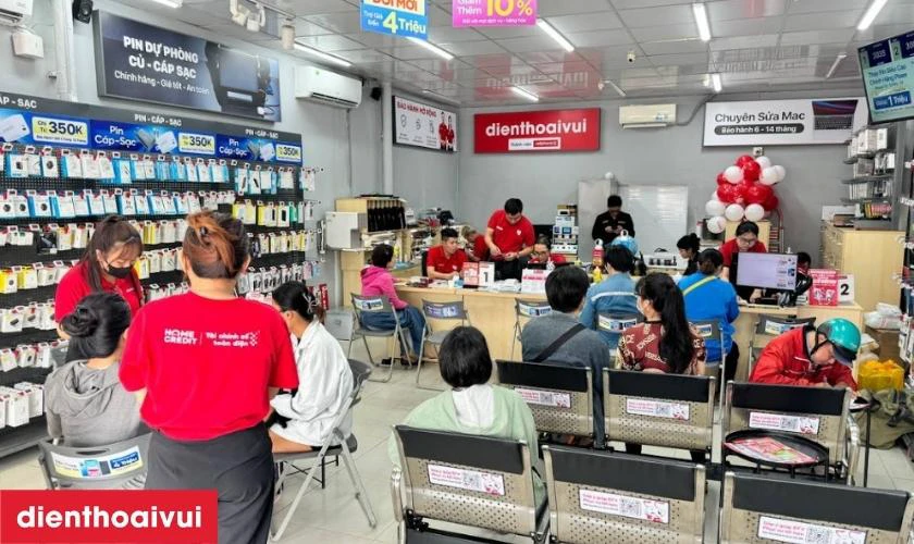 Điện Thoại Vui cam kết sử dụng màn hình GENA loại Pro chính hãng