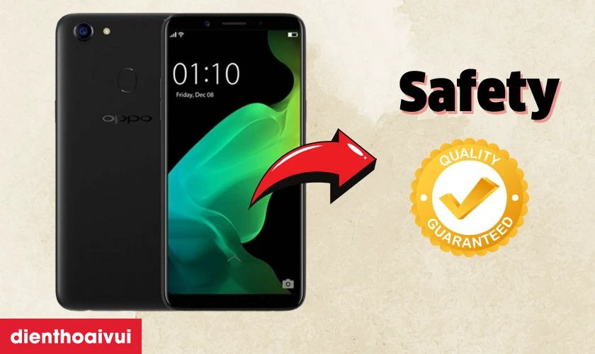 Màn hình OPPO F5 hãng Safety thay cho màn hình zin có tốt không