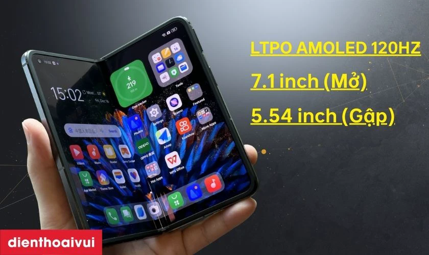 Giới thiệu màn hình Oppo Find N2