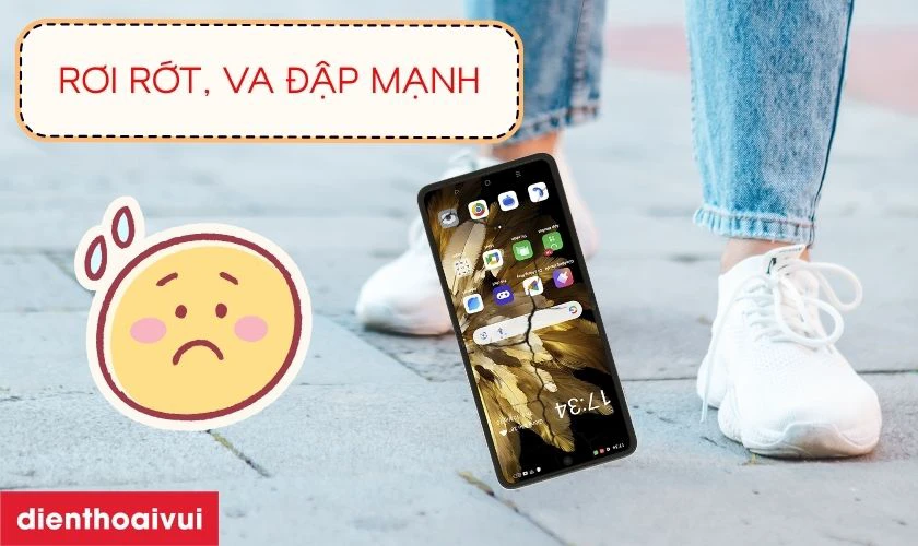 Nguyên nhân màn hình Oppo Find N3 Flip 5G bị hỏng