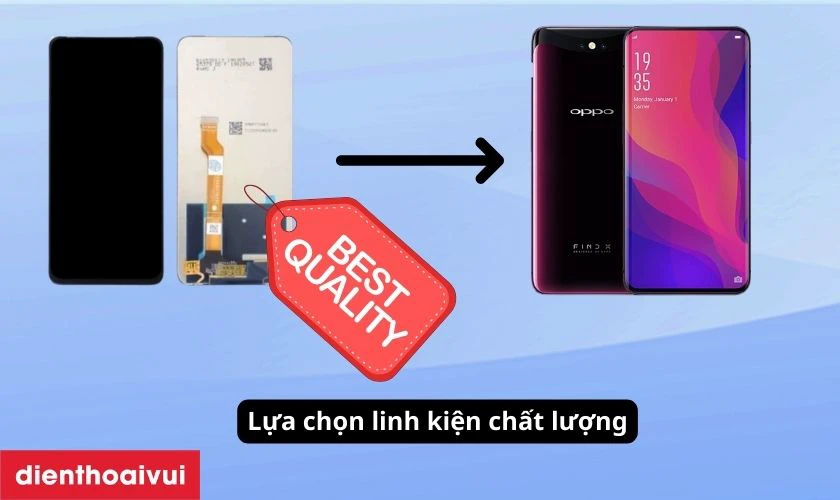 Chọn linh kiện m&agrave;n h&igrave;nh chất lượng cao