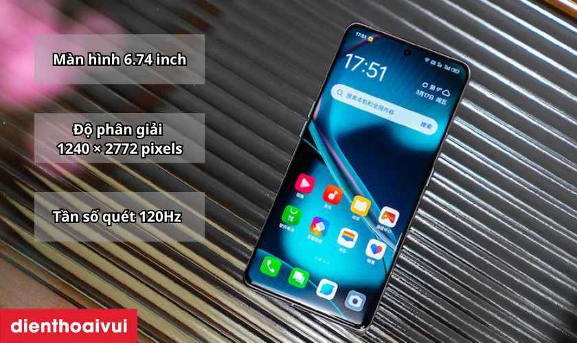 Giới thiệu m&agrave;n h&igrave;nh Oppo Find X6