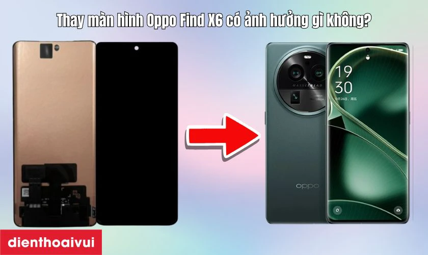 Thay m&agrave;n h&igrave;nh kh&ocirc;ng ảnh hưởng đến m&aacute;y