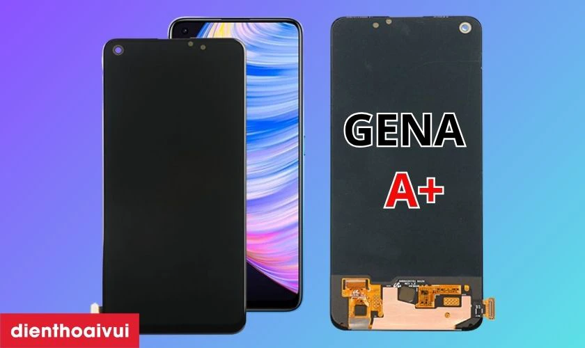 Màn hình Realme 7 Pro chính hãng GENA loại A+ là gì?
