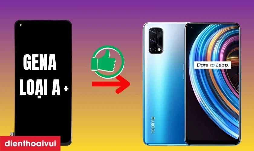 Màn hình chính hãng GENA loại A+ thay cho Realme X7 có tốt không?