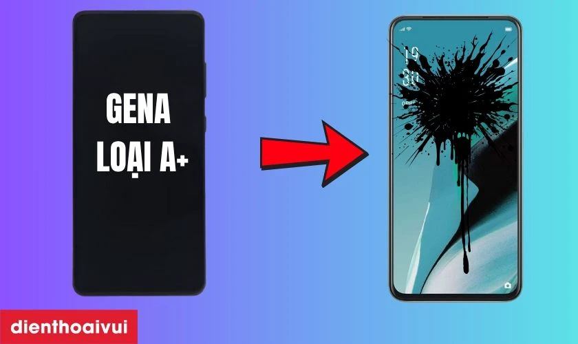 Màn hình Oppo Reno 2F GENA loại A+ chính hãng là gì?
